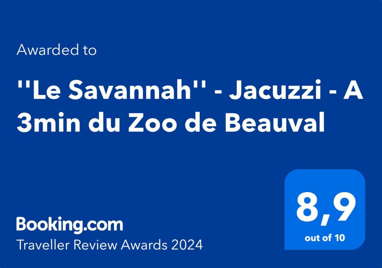 "Le Savannah" - Jacuzzi - A 3Min Du Zoo De Beauval Сент-Еньян Екстер'єр фото